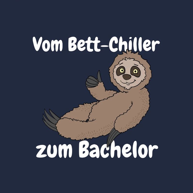 Uni Bachelor Degree Gift Sloth for