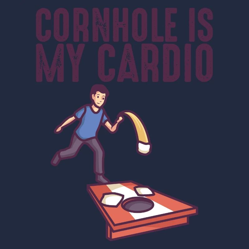 Cornhole est mon cardio cornhole sacs Cornhole