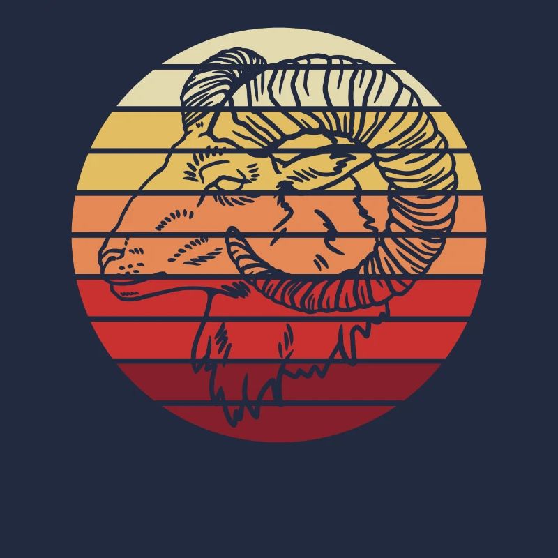 Einzelner Widder Astrologie Sternzeichen Geschenk