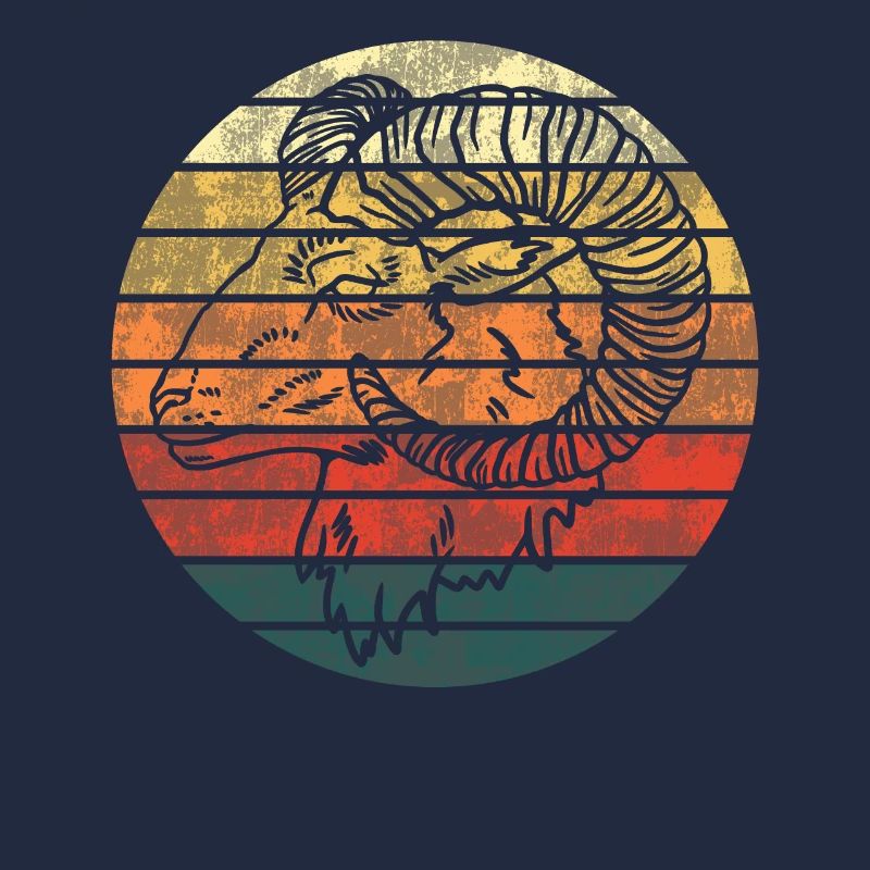 Einzelner Widder Astrologie Sternzeichen Geschenk