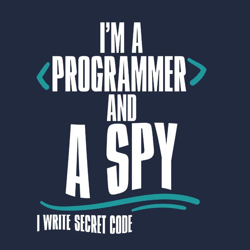I'm A Programmer And A Spy, I Write Secret Code 2