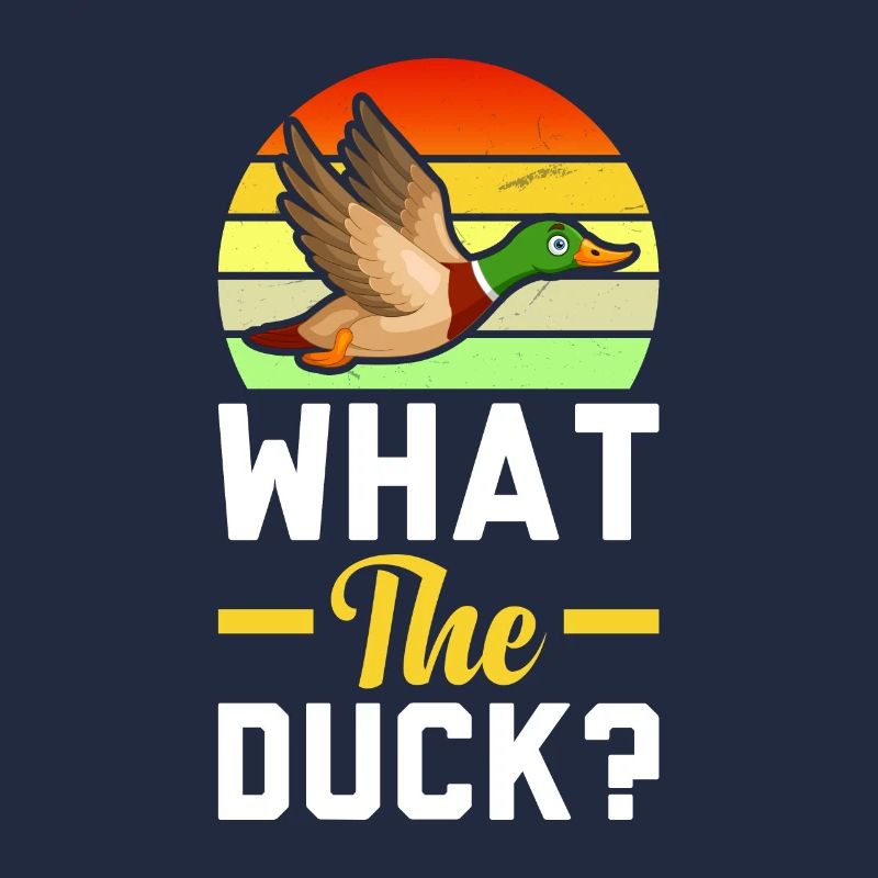 What the Duck Is Going On Ducks Flying