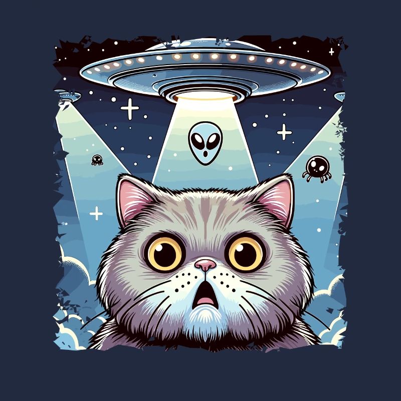 Drôle Alien Alien Croire