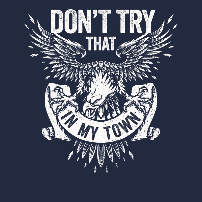 Versuchen Sie das in einer Kleinstadt American Flag Eagle