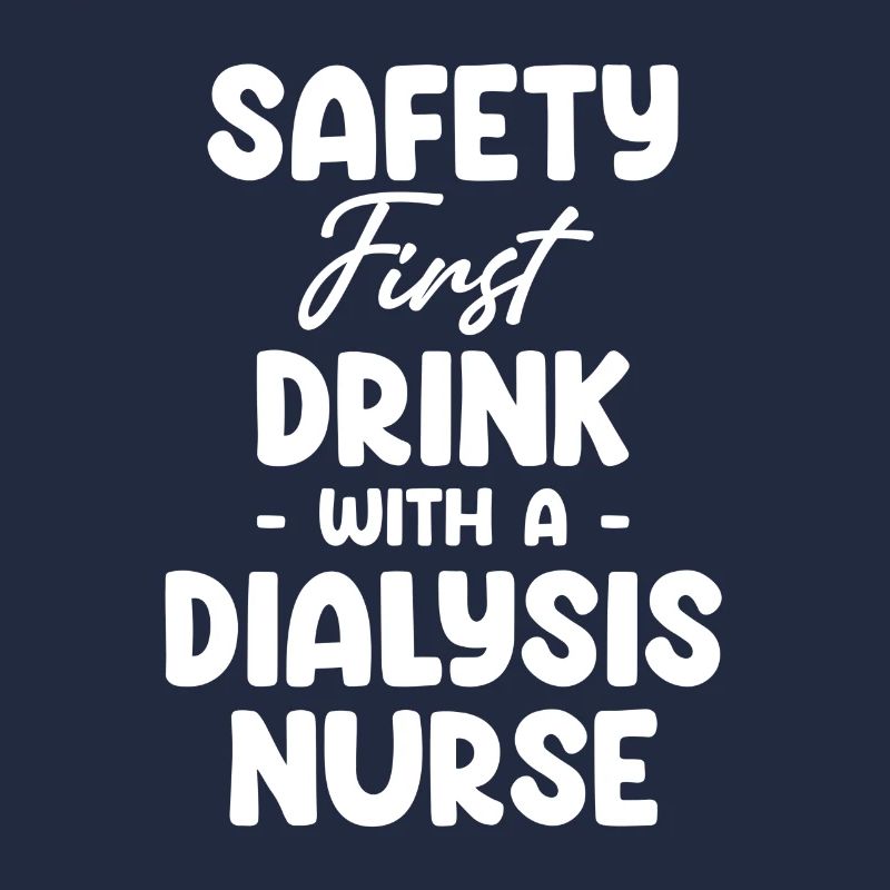 Safety First Drink Mit Einer Dialyseschwester