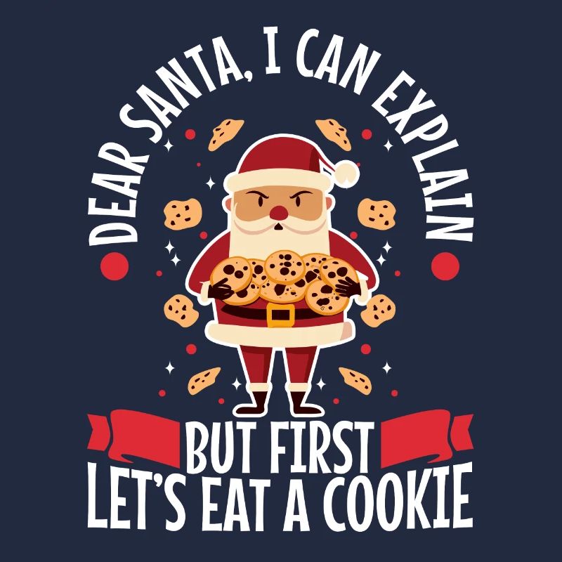 Dear santa before i explain But first lets eat a
