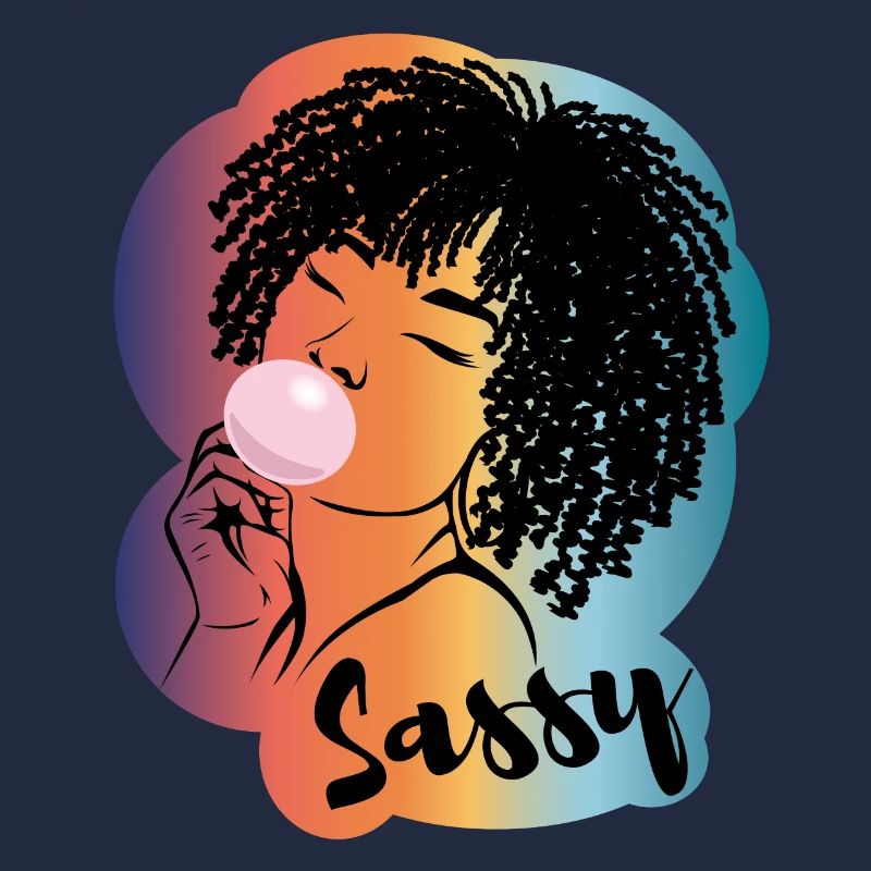 Sassy Chic with Afro Charm