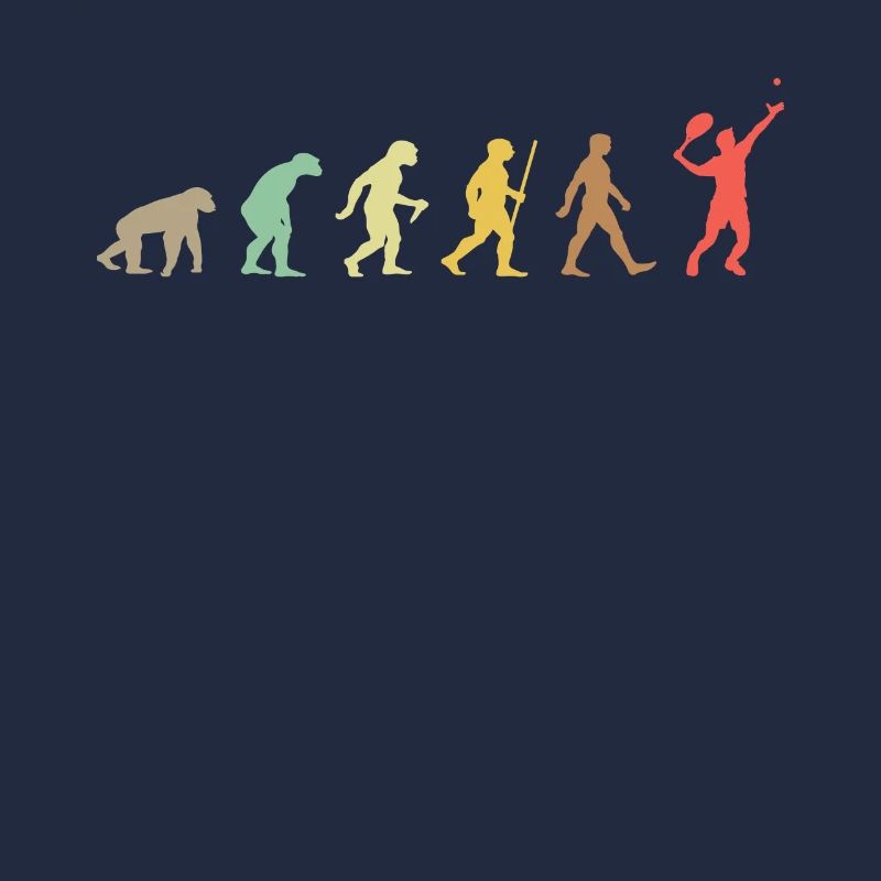 Vintage Tennis RetroTennis Player Evolution