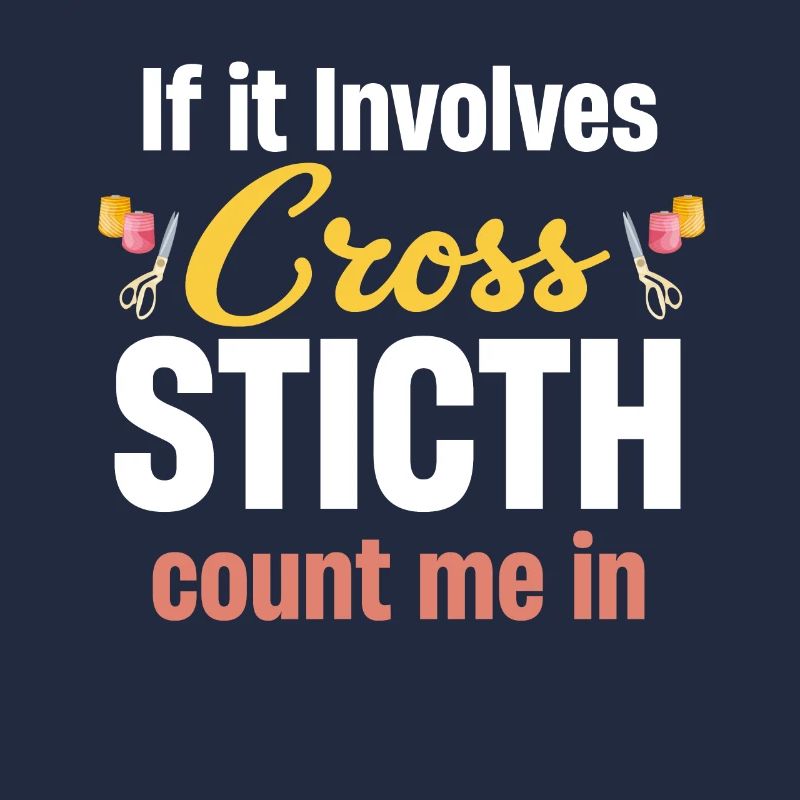 Si c’est du point de croix, comptez sur moi