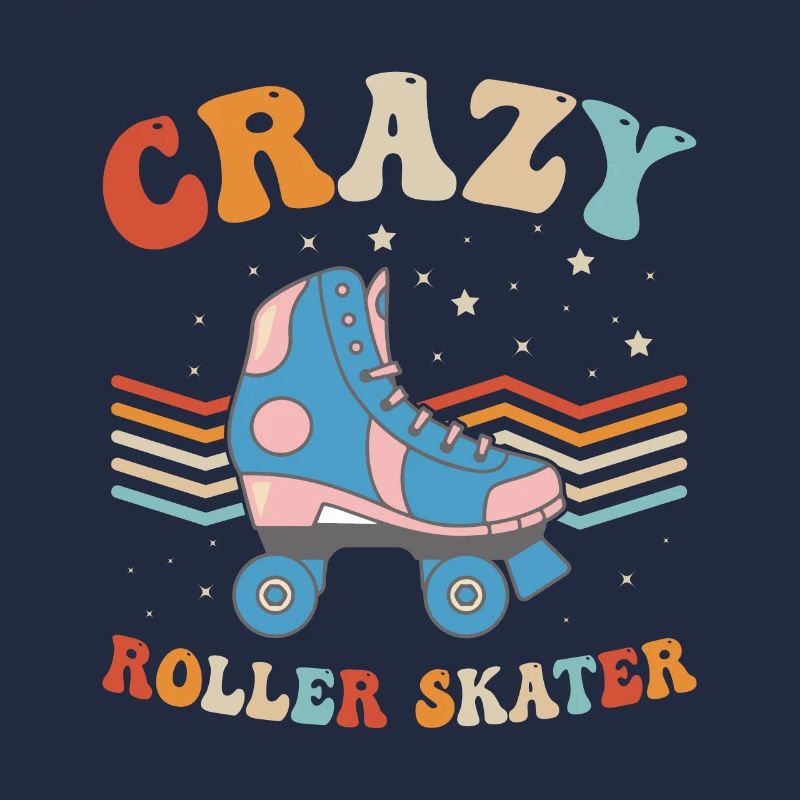 Roller Skating Roller Skater - Crazy Roller Skater