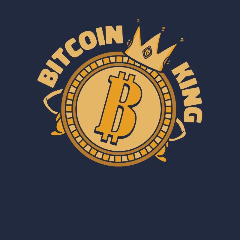Bitcoin King Crypto-monnaie Blockchain Crypto
