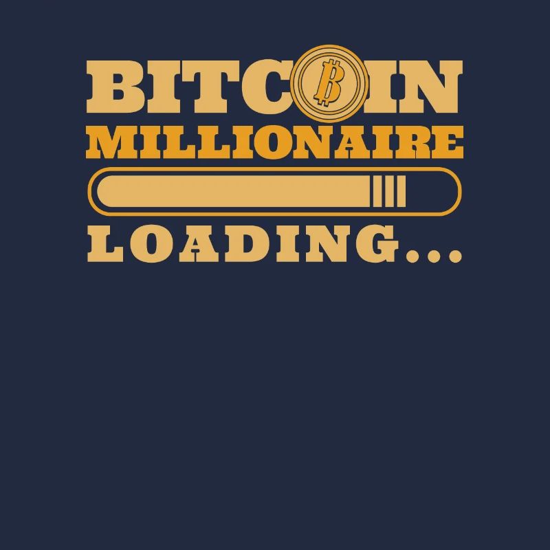 Bitcoin Millionaire Loading Blockchain Crypto