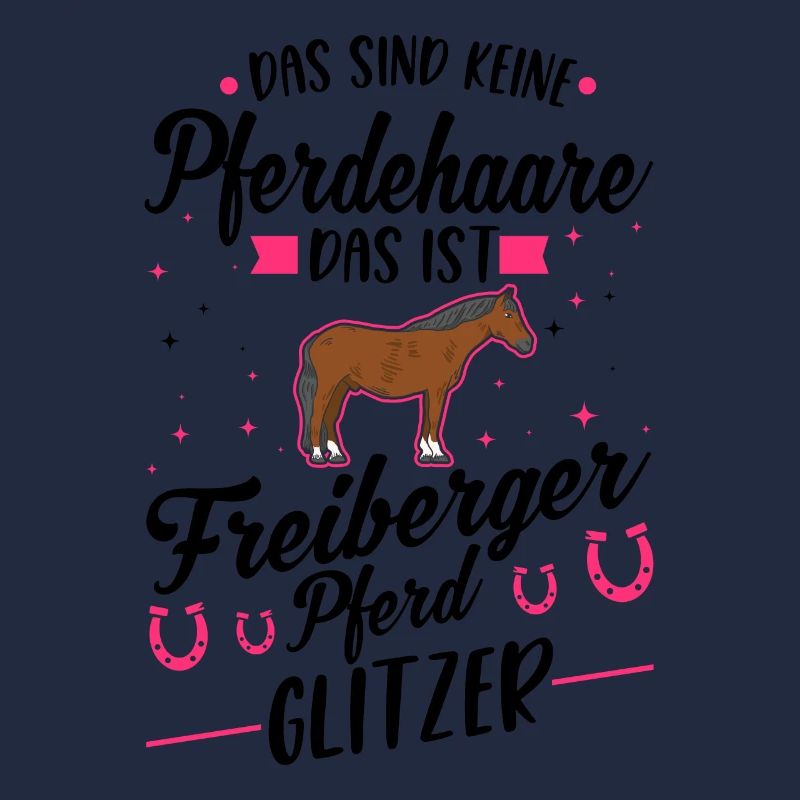 Freiberger Pferd Glitzer