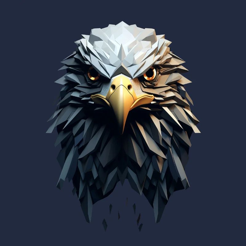 Geometric Eagle Animation