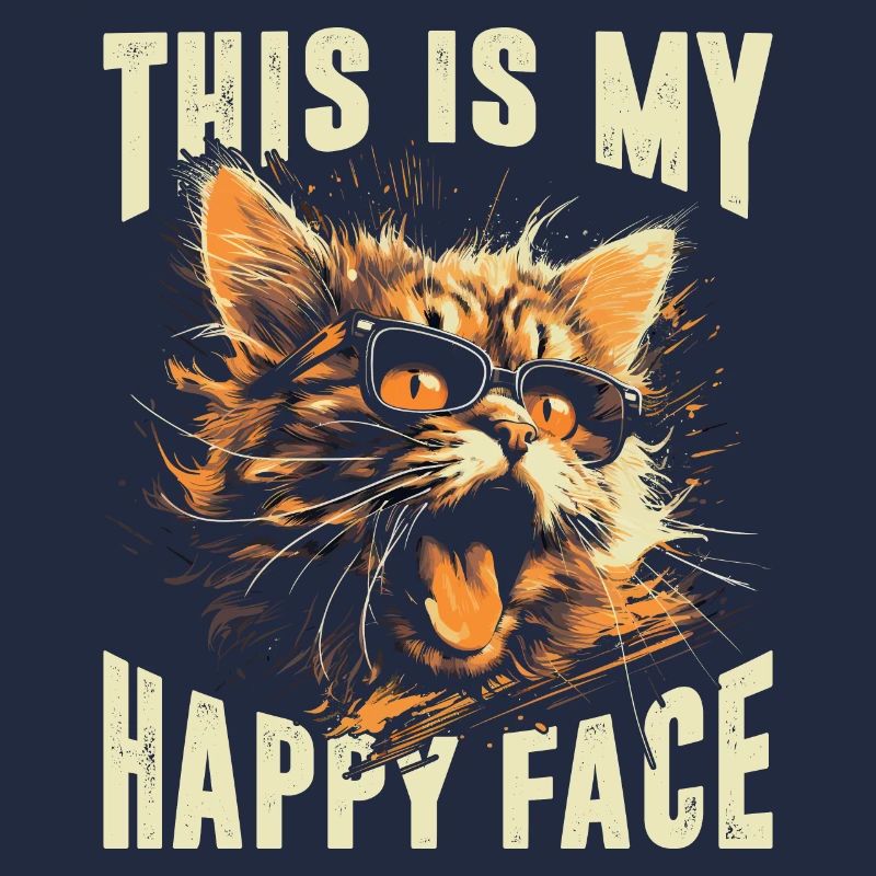 C’est mon visage heureux