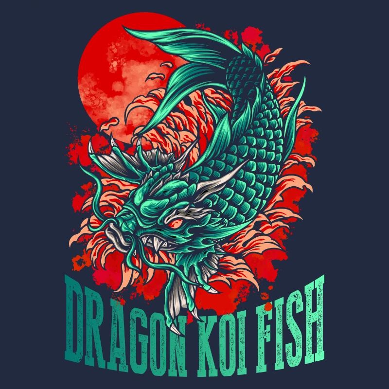 Dragon Koi Fish