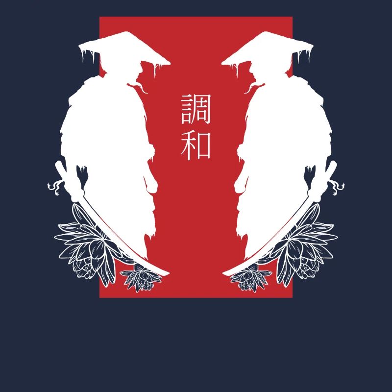 Samurai Duel Miroir Esthétique du combat