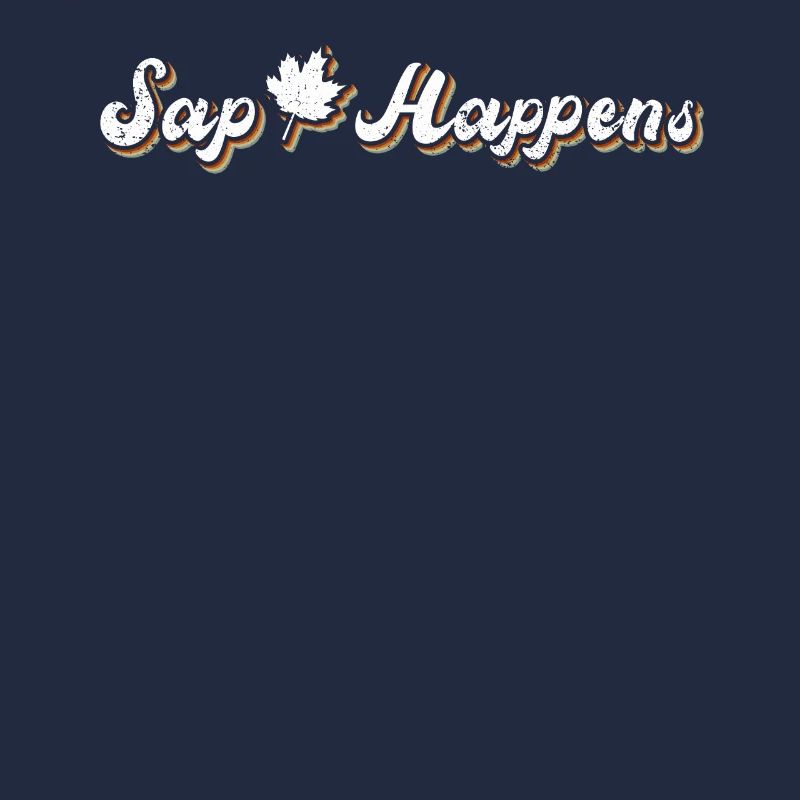 Maple Syrup Tree Tapping Funny Autumn
