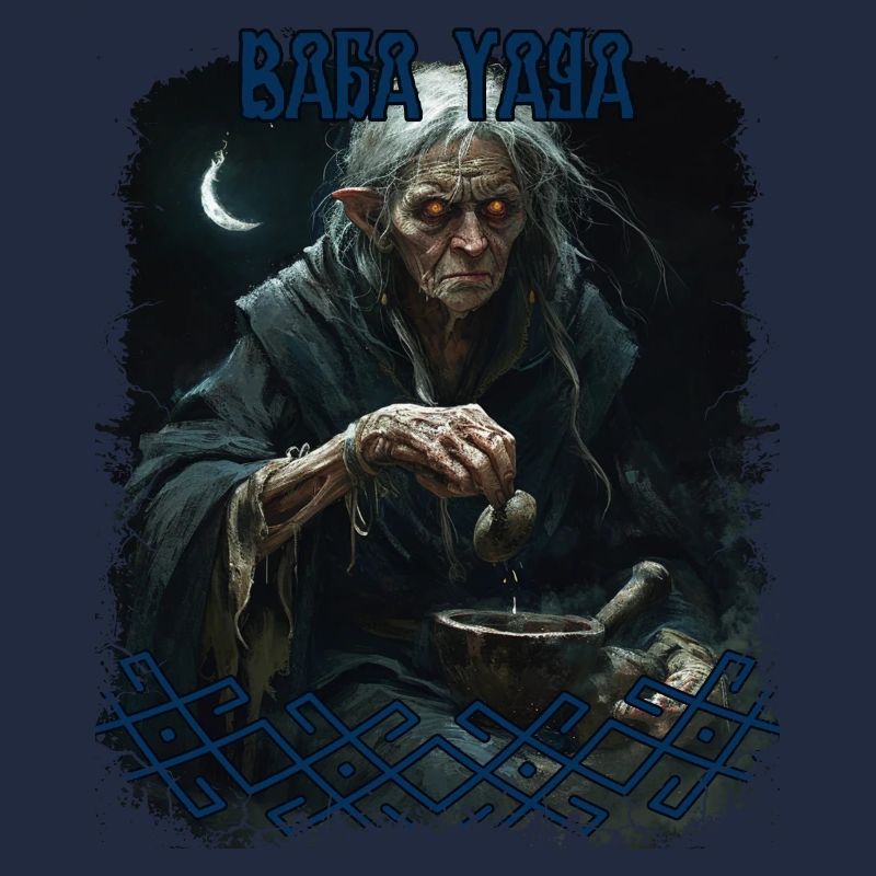 Baba Yoaga Slavic Folklore Mythology Creature