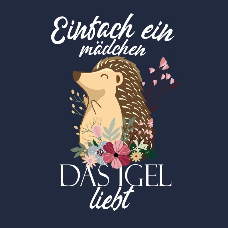 Fille aime hérisson hérisson amant cadeau