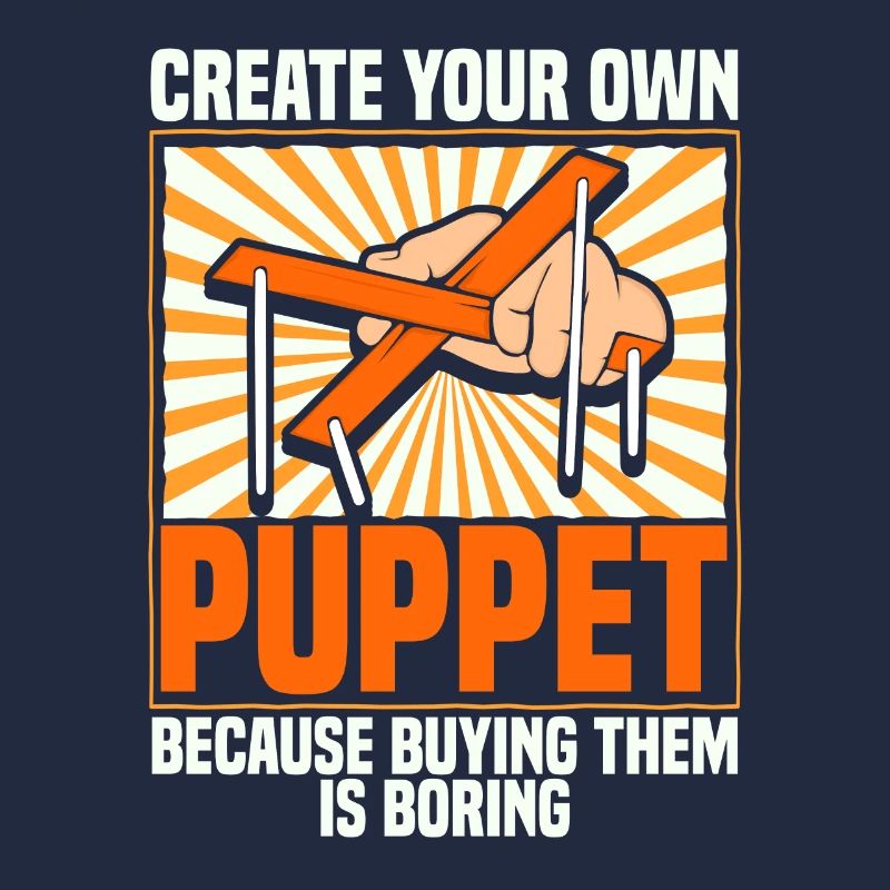 Create your own puppet because buying...