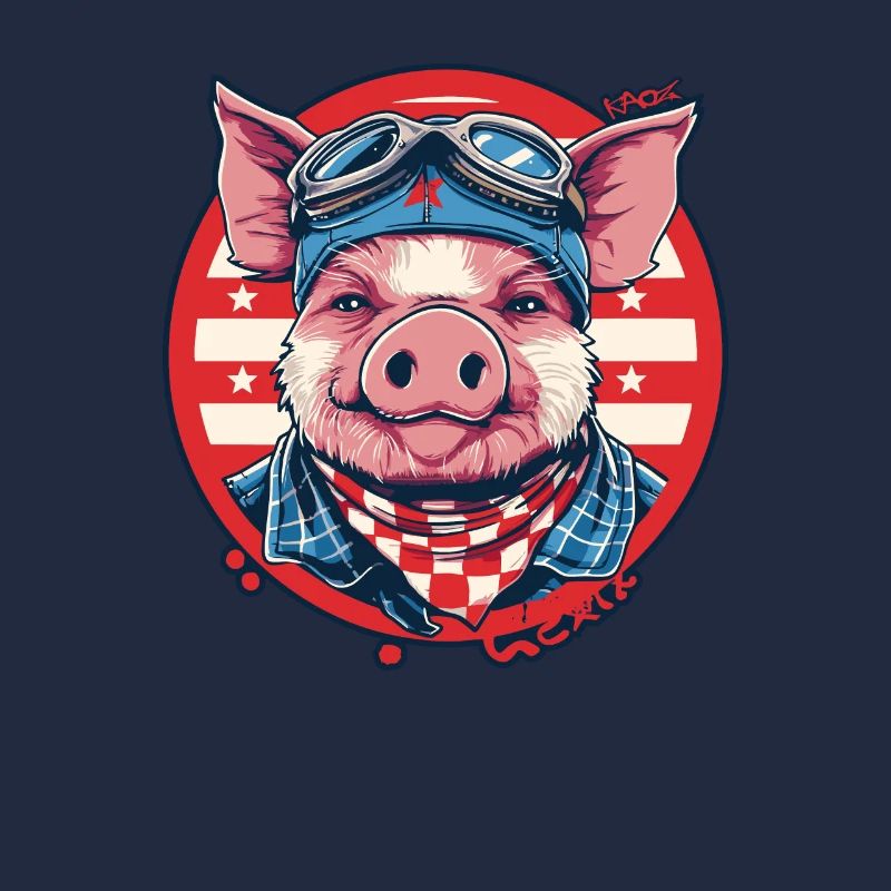 Aviator Pilot, un cochon volant