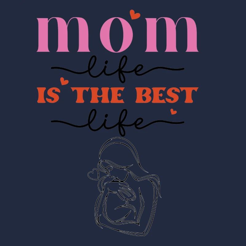 Feier des Mutterlebens - Mutterschaft Affirmation Grap