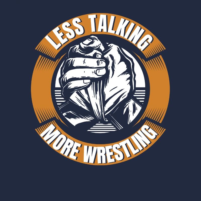 Less Talking More Wrestling Exercise Trainer Arm