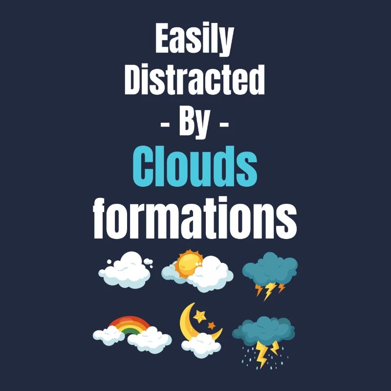 Easily distracted by funnier cloud formations