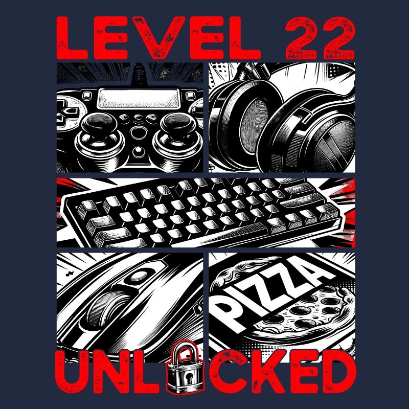 Geburtstag Level 22 freigeschaltet Gaming & Zocker