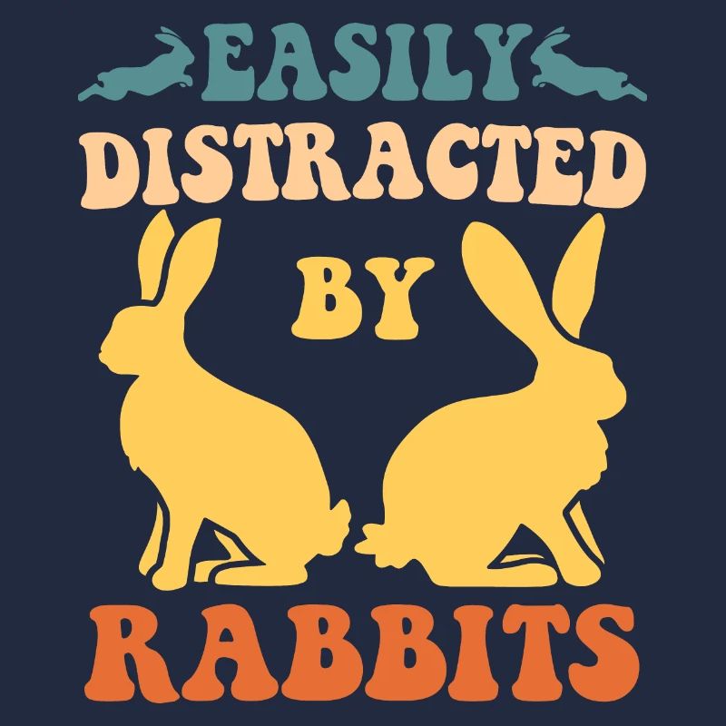 Facilement distrait par les lapins