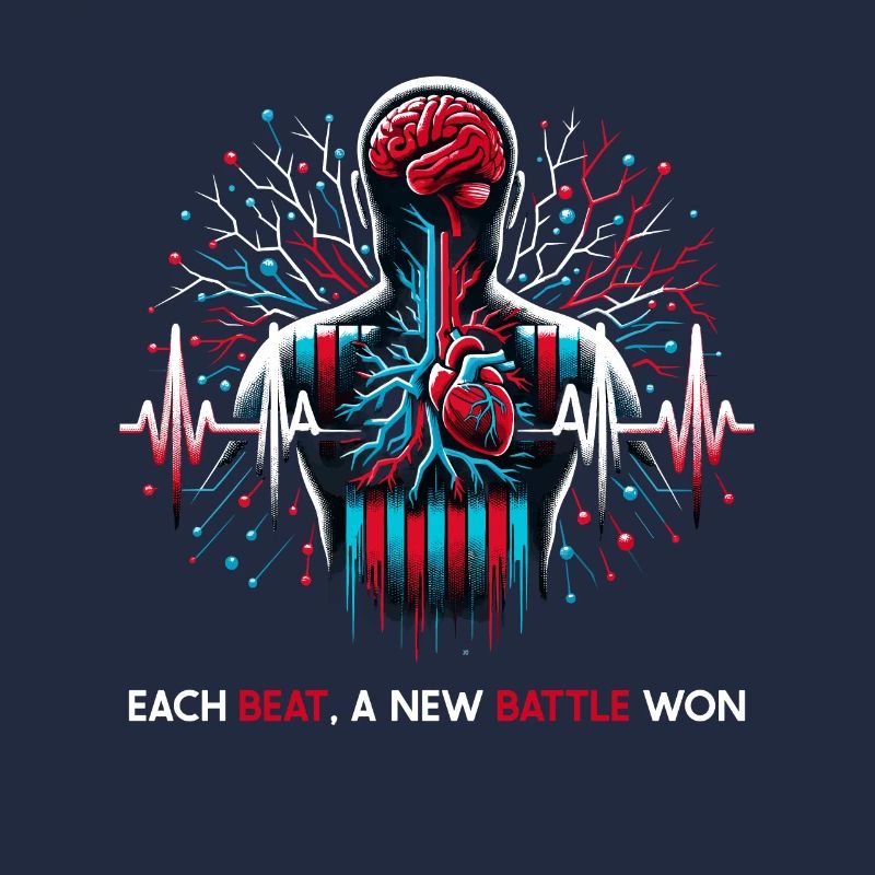 Schlaganfall-überlebende Schlaganfall-bewusstsein