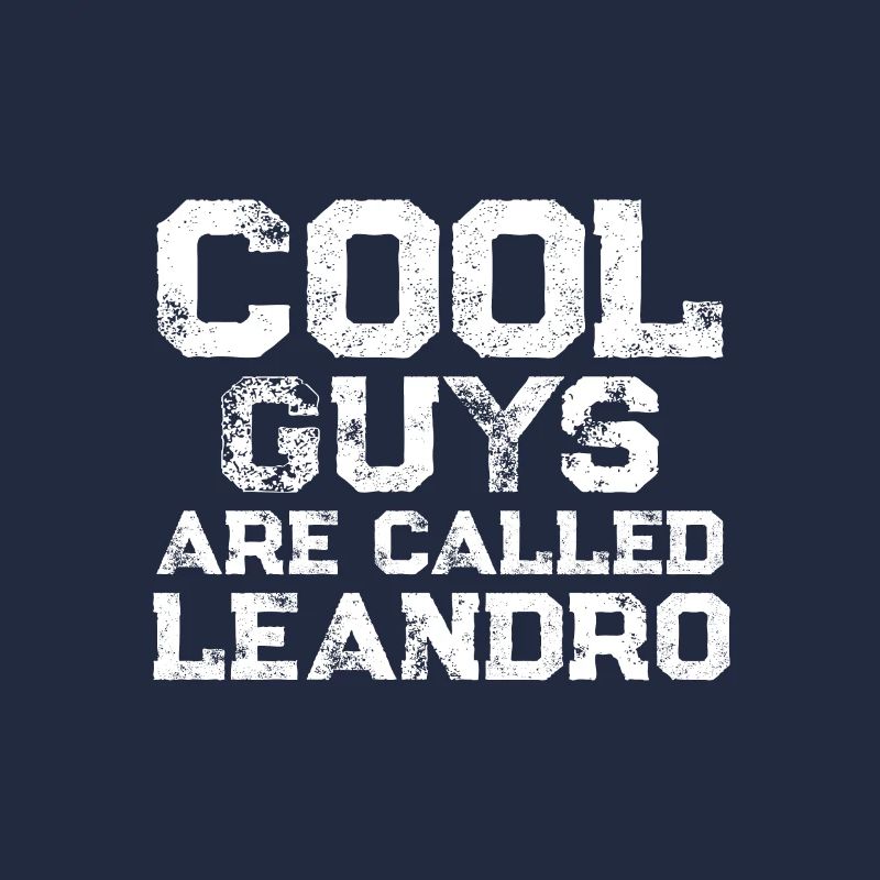 Les mecs cool s’appellent Leandro