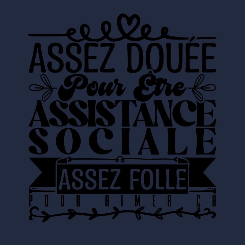 Cadeau Assistante Sociale. Parfaite Assistante.