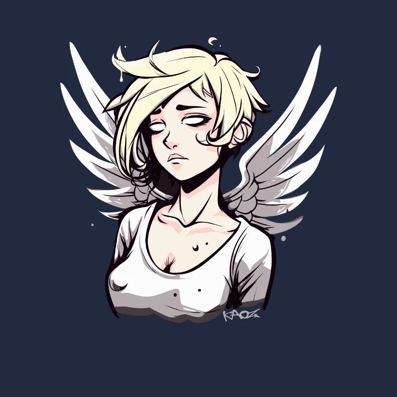Alternatives Anime Engel Mädchen