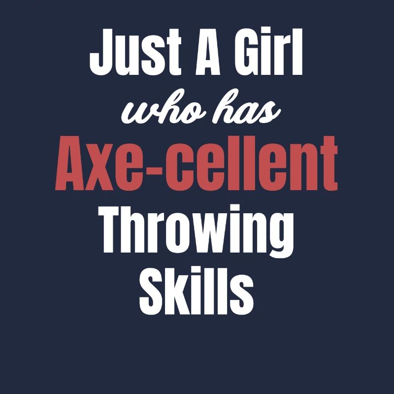 Nur Ein Mädchen, Das Axt-wurffähigkeiten Hat