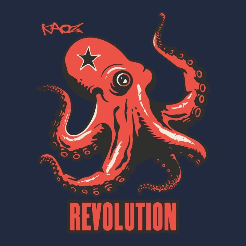Parodie Octopus Comrade Revolution