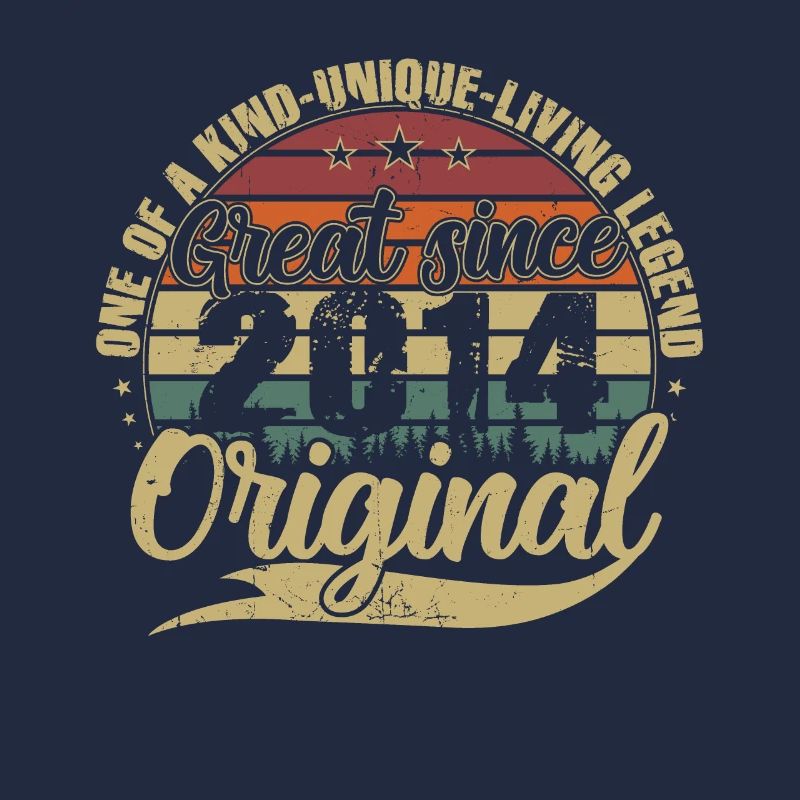 Great Since 2014 Vintage Birthday Gift