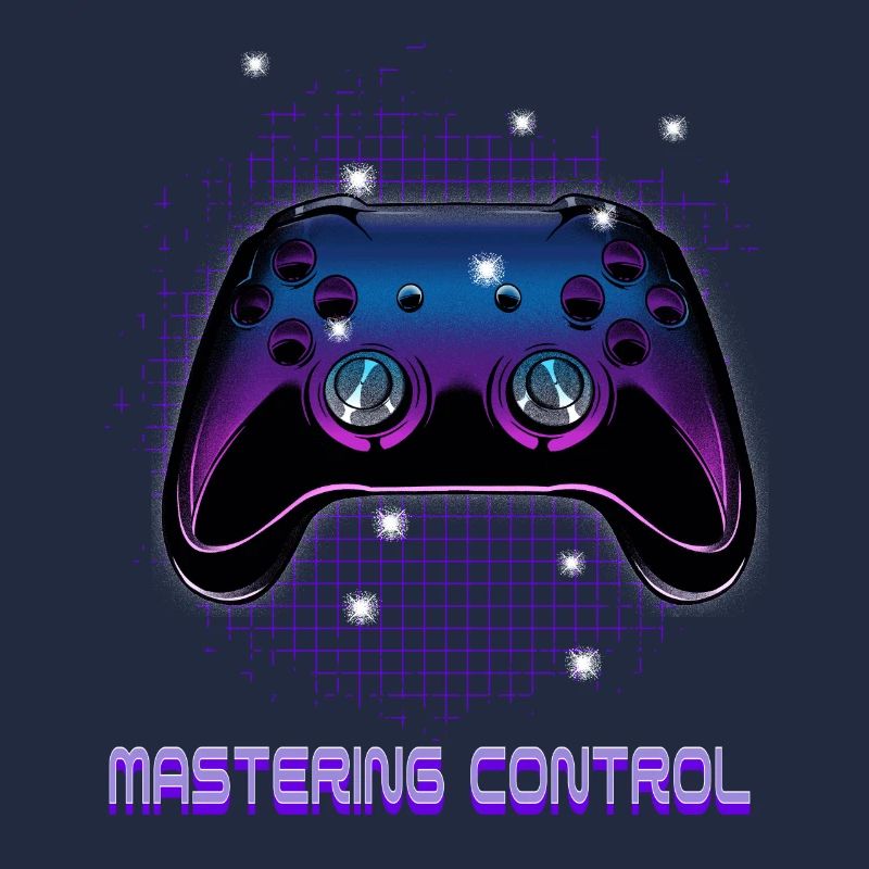 Gamers Video Gaming Geek Console Game Controller