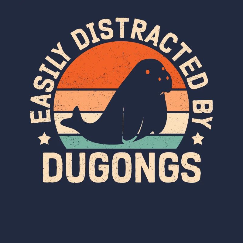 Dugong Forktail Manatee Pig Gift