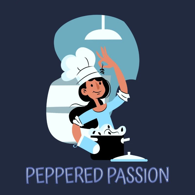 Chef Cook Kitchen Culinary Retro Bake Restaurant