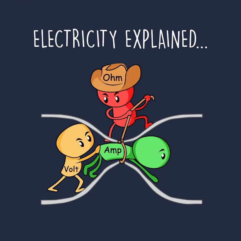 Funny Physics Teacher Electricity Explained