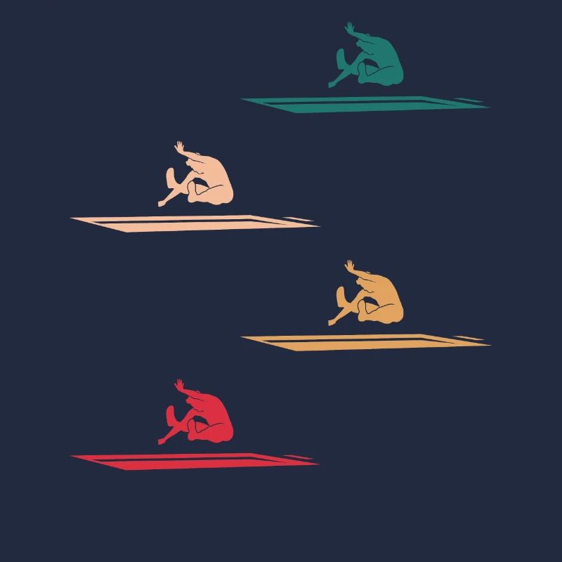 Weitsprung Athletik Dynamik Geschenk