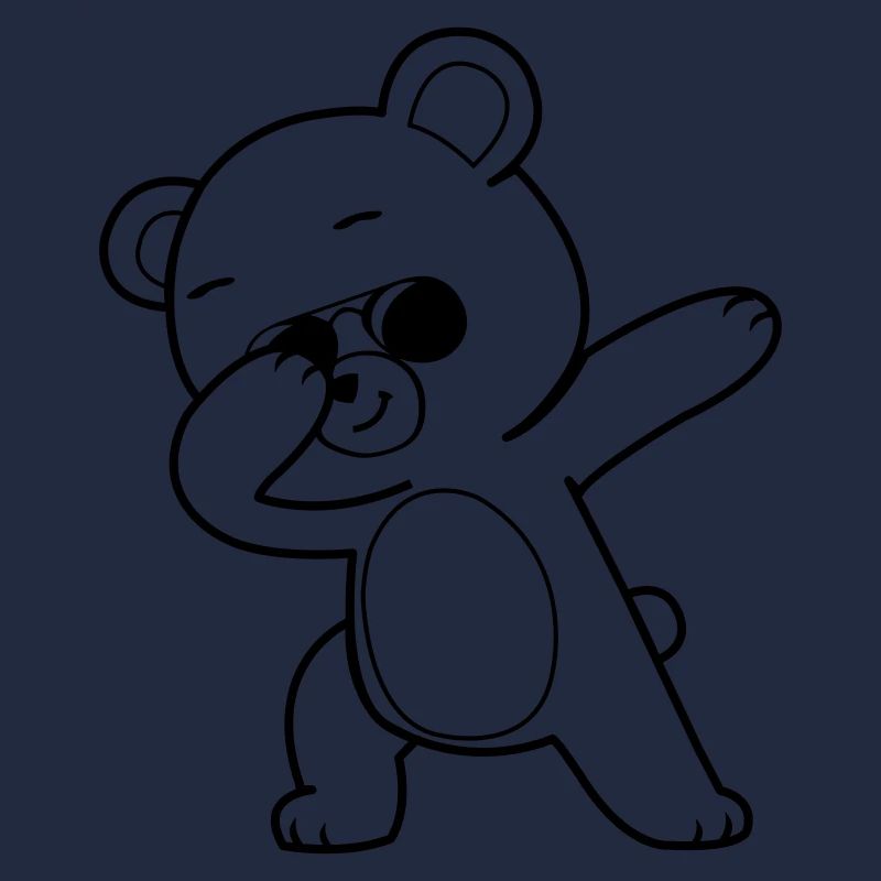 dabbing bär cool