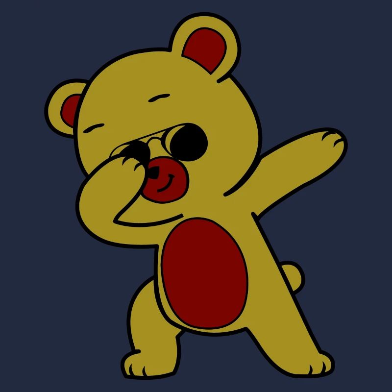 dabbing bär cool