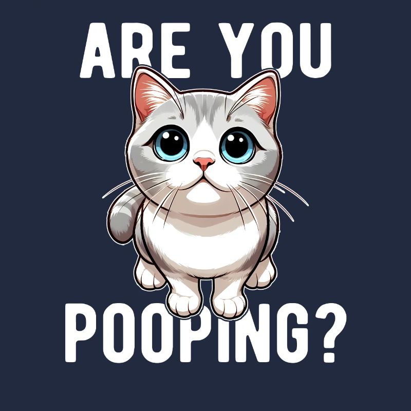 Faites-vous caca ? Drôle De Chat Drôle