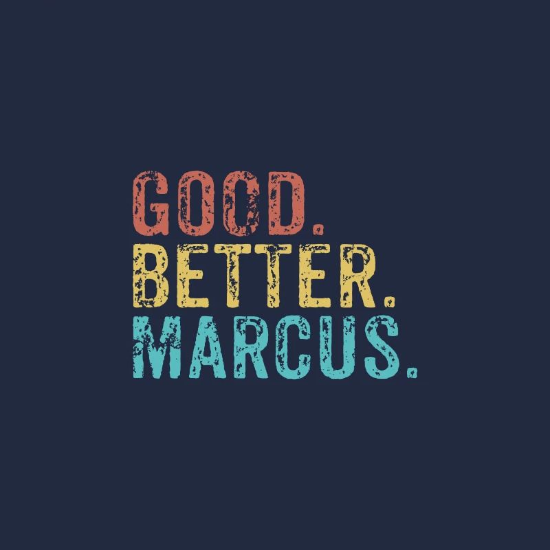 Les gars cool s’appellent Marcus