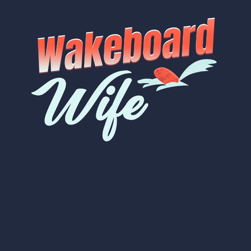 Wakeboard Ehefrau Mädchen Bootfahren Wellen