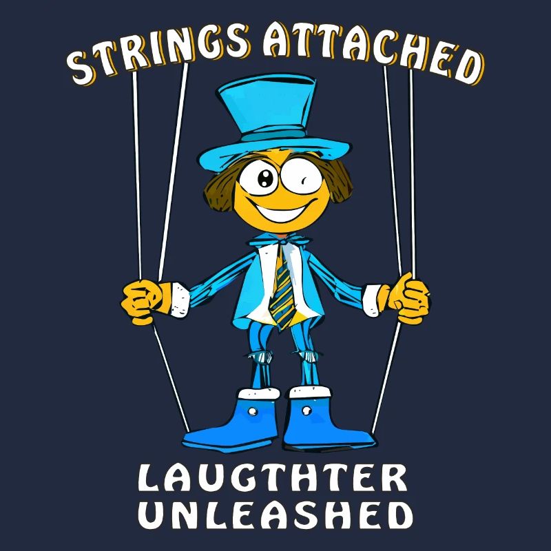 PUPPET STRINGS ATTACHED LAUGHTER