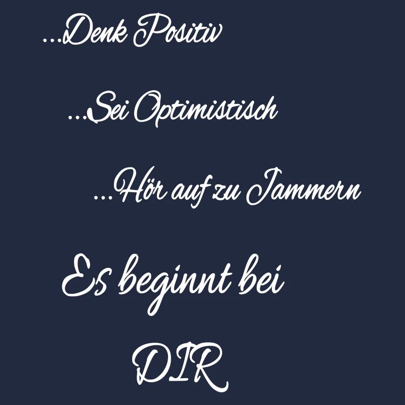 Es beginnt bei DIR